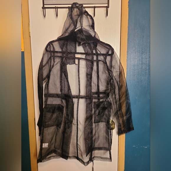 484 🦃🎄NWT Windsor Black Sheer Jacket - Picture 1 of 3